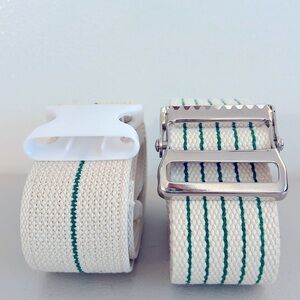 Posey Transfer Gait Belt Medical Hospital Nursing Assist Strap 62” Set of 2